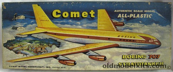 Comet 1/125 Boeing 707 Stratotanker (367-80 - Dash 80) - BAGGED, PL800-98 plastic model kit